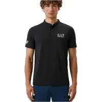 Emporio Armani T-Shirt fonctionnel noir / blanc