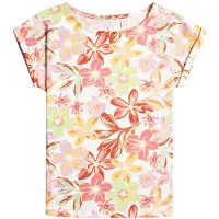 Roxy African Sunset Short Sleeve T-shirt Blanc 14 Years Fille