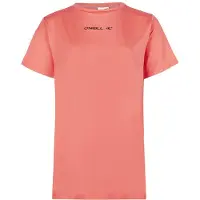 O'Neill Rutile Long Short Sleeve T-shirt Orange M Femme