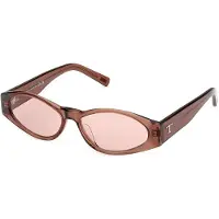 Tod'S Sk0425 Woman Polarized Sunglasses Marron Femme