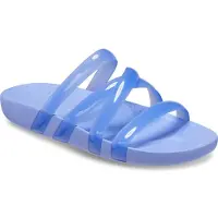 Crocs Splash Glossy Strappy Slides Bleu EU 41-42 Femme