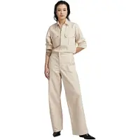 G-Star Utility Long Sleeve Jumpsuit Beige L Femme