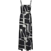 Vero Moda Easy Joy Smock Sleeveless Long Dress Noir XS Femme