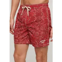 Superdry Vintage Ripstop 17´´ Swimming Shorts Rouge 2XL Homme