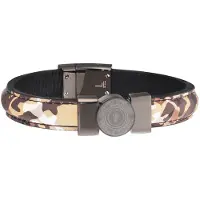 Police Pj25556blu02l Bracelet Marron Homme