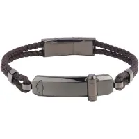 Police Peagb2211636 Bracelet Marron Homme