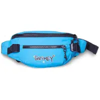 Grimey Gem Cutting Waist Bag Bleu