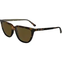 Calvin Klein 24537s Sunglasses Noir Light Brown 3/CAT2