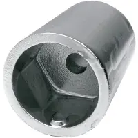 Talamex Shaft Anode Zinc 6 Side Argenté 45 mm
