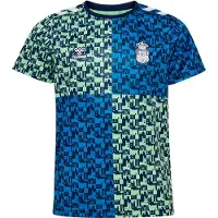Hummel Ud Las Palmas 24/25 Pre Match Junior Short Sleeve T-shirt Multicolore 152 cm Enfants