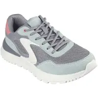 SKECHERS Fury Sneakers Laag - Grijs - Maat 36