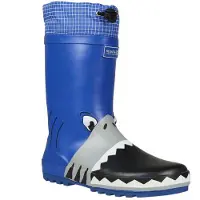 Regatta Mudplay Junior Hiking Boots Bleu EU 27 Enfants