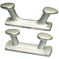 Sa.fe. Round End Mooring Cleat Argenté 230 mm