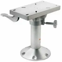 VETUS Foot Seat Fixed Height Sliding Argenté 45 cm