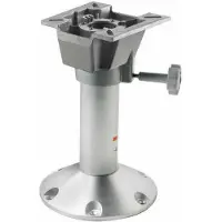 VETUS Foot Seat Fixed Height Swivel Argenté 33 cm