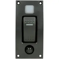Talamex Switchpanel Curved Add On Switch On-off Noir