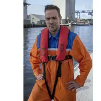 Besto 300n Solas Twin Chamber Life Jacket Rouge