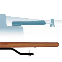 Simrad Support de gouvernail Simrad Tb120 Marron Marron One Size
