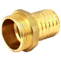 VETUS Straight Connector 60 Mm Doré