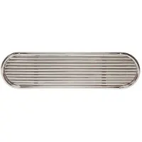 VETUS Air Suction Type 80 Ss Louvre Vent Argenté