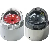PLASTIMO Compas Olympique 135 Avec Carte Plate Rouge/habitacle