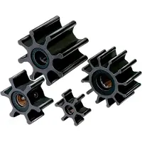 Johnson Pump Roue F35 6 ailes 1.58'' Noir Noir One Size