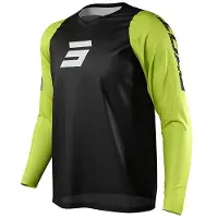 Shot Race Gear Neo Defender Long Sleeve Jersey Noir M