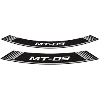 Puig Special Yamaha Mt-09 Rim Stripe Argenté
