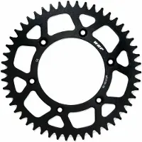 Wrp Pignon arrière pour Yamaha YZ/YZF/TTR/WR/WRF 1999-2016, noir, 48 dents