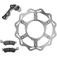 Braking Oversize Kit Honda Cr/crf 04-09 Brake Disc Argenté