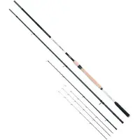 Tubertini Vantage Pwr Feeder Rod Argenté 3.90 m / 150 g