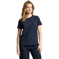 Slam Deck Short Sleeve T-shirt Bleu XS Femme