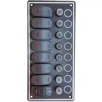 A.a.a. Panneau De Contrôle Avec 7 Interrupteurs Et Usb
