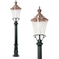 Ks Verlichting Lampe de jardin nostalgique De Rijp anthracite