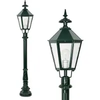 Ks Verlichting Lampe de jardin nostalgique Koblenz vert