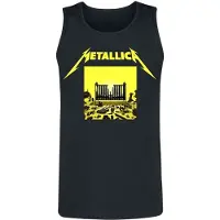 Metallica Débardeur de - M72 Squared Cover - S - 4XL - pour Homme - noir - Taille S