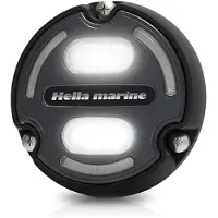 Hella Marine White/blue Aluminum Apelo A2 Light Argenté