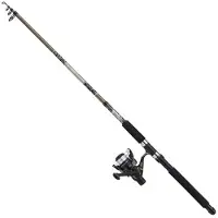 Mitchell Tanager Camo Ii Tele Spinning Combo Argenté 2.40 m / 10-30 g