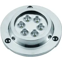 A.a.a. Lumière Led Bleue Ronde Sous-marine Ip68 6x3w