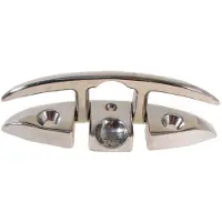 Marine Town Stainless Steel Collapsible Mooring Cleat With Fixing Studs Doré 155 mm