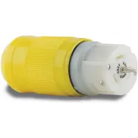 Marinco Connecteur femelle 3 pôles 63 A 230v Jaune,Blanc Jaune,Blanc One Size