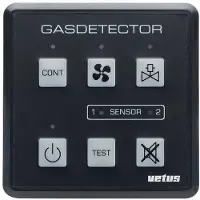 VETUS Détecteur De Gaz De Monoxyde De Carbone Gd1000