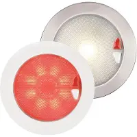 Hella Marine Euroled 150 Warm White/red Led Light 4w Clair