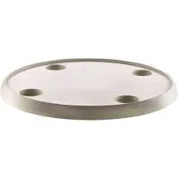 VETUS Plateau rond Argent Argent One Size
