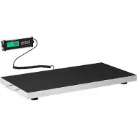 Steinberg Systems Balance au sol - 300 kg / 100 g - Tapis antidérapant - LCD