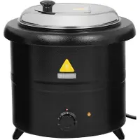 Royal Catering Bouilloire électrique thermos 13 l 600 W noir