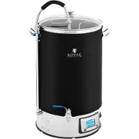 Usorteret Cuve de brassage avec isolation - 60 L - 3000 W - 10 - 100 ?C - Acier inoxydable - ?cran LCD - Minuterie