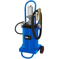 MSW Pompe à graisse pneumatique - 12 litres - Mobile - Pression de 240 à 320 bars PRO-G 12