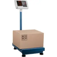 Steinberg Systems Balance plateforme - 300 kg / 0,05 kg - 40 x 50 cm - rabattable - LED