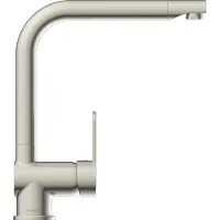 Schutte 79826U : Robinet de lavabo, acier inoxydable brossé